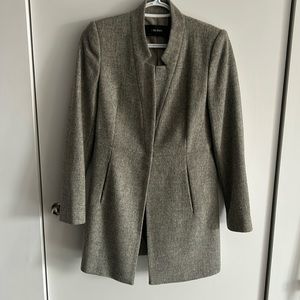 Zara grey wool coat